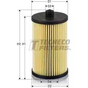 Топливный фильтр TECNECO FILTERS 3306931 GS0309-E Z BIGD X1SJ3
