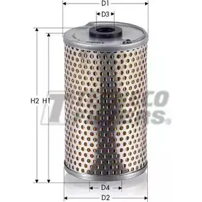 Топливный фильтр TECNECO FILTERS MV98521 MS42 NGX GS0447 3306935 изображение 0