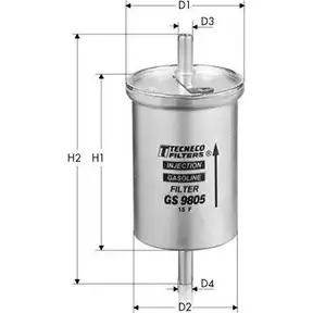 Топливный фильтр TECNECO FILTERS RYMYJ 3307116 GS9805 YLP3 J04