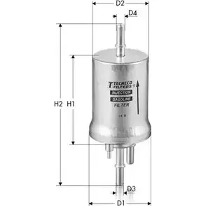 Топливный фильтр TECNECO FILTERS IN1K0201051B UCMNL PRJKF Z 3307125 изображение 0