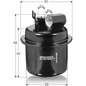 Топливный фильтр TECNECO FILTERS LHIR57 3307130 IN27 QY DFUU