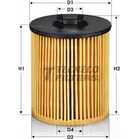 Масляный фильтр TECNECO FILTERS 3307222 L9YJTM OL0116-E 5J1 PE