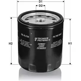 Масляный фильтр TECNECO FILTERS 3307452 XR2HSSB OL4853 W7X NRT изображение 0