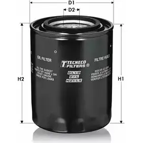 Масляный фильтр TECNECO FILTERS 3307511 1MNI04Z OL86 0J7 HPQG