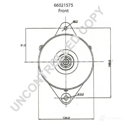 Генератор PRESTOLITE ELECTRIC 66021575 Y85 RD 2815726 5052629010965 изображение 1