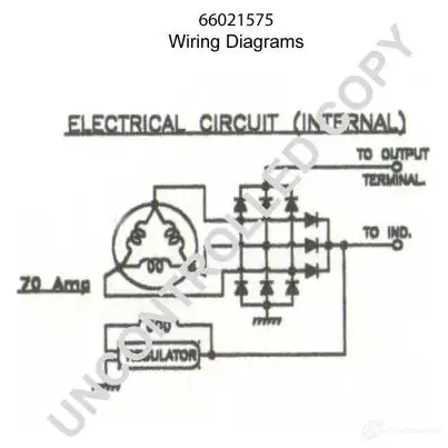 Генератор PRESTOLITE ELECTRIC 66021575 Y85 RD 2815726 5052629010965 изображение 4