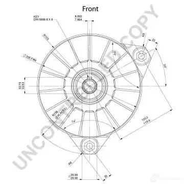 Генератор PRESTOLITE ELECTRIC 5052629011467 1277a840 TW0L38 N 2814664 изображение 4