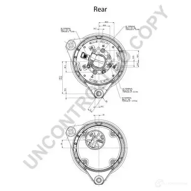 Генератор PRESTOLITE ELECTRIC 5052629011467 1277a840 TW0L38 N 2814664 изображение 6