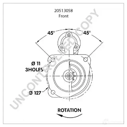 Стартер PRESTOLITE ELECTRIC 2815226 5052629009358 LSS 28 20513058 - Изображение 1