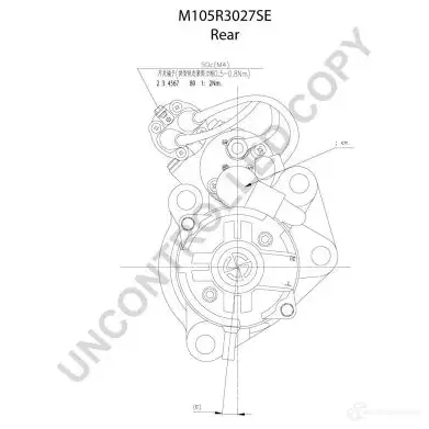 Стартер PRESTOLITE ELECTRIC m105r3027se 1423466107 6U0L2 I изображение 2