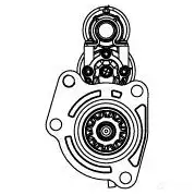 Стартер PRESTOLITE ELECTRIC m105r3027se 1423466107 6U0L2 I изображение 4
