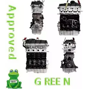 Двигатель в сборе APPROVED GREEN AAB2 184AG AAB2184AGC 3323871 858UAM