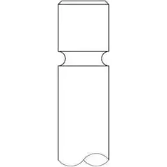 Впускной клапан INTERVALVES 1850.002 HMJTMMC 3333812 KVJT S изображение 0