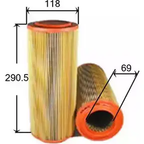 Воздушный фильтр JS ASAKASHI 4582409058296 3335766 A0112 BEWENO 5