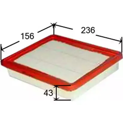 Воздушный фильтр JS ASAKASHI 3K D9KA 3336750 A9303 4580270605106