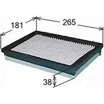 Воздушный фильтр JS ASAKASHI 4580270605281 A9402 GFZUEL U 3336775