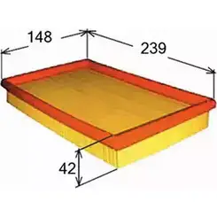 Воздушный фильтр JS ASAKASHI 4580270605304 A9404 3336776 Y8M ZKG изображение 0