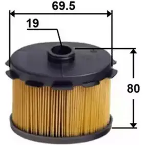 Топливный фильтр JS ASAKASHI 4580270621823 FE0003 5R 8JNK1 3337453