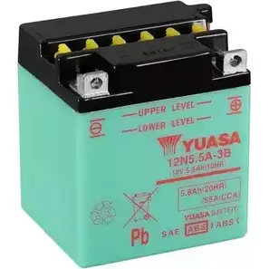 Аккумулятор 5.8 ач обратная 55 а 12 в 103x90x114 YUASA 3348876 12N55A3B 5050694004964 I4 IMMB