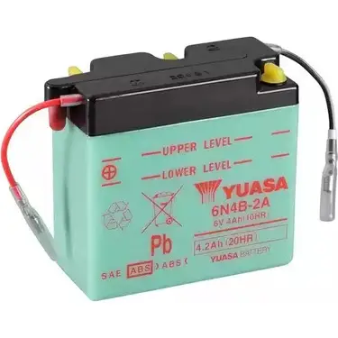 Аккумулятор 4.2 ач прямая а 6 в 102x48x96 YUASA 3348928 MU M6WWO 5050694005183 6N4B2A