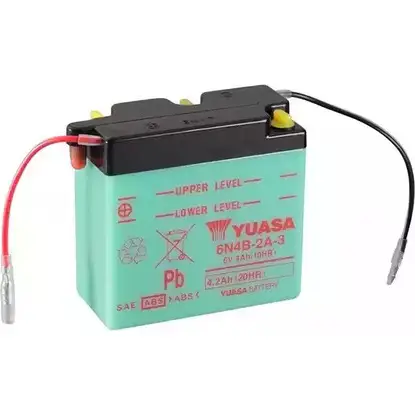Аккумулятор 4.2 ач прямая а 6 в 102x48x96 YUASA 5050694005190 3348929 QFH6D B 6N4B2A3