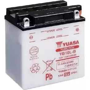 Аккумулятор 11.6 ач обратная 120 а 12 в yumicron 135x90x145 YUASA 3348978 3 7PUX YB10LB 5050694032196