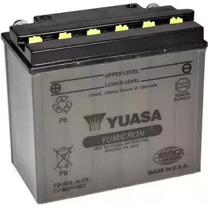 Аккумулятор 20 ач прямая 255 а 12 в yumicron cx 175x100x155 YUASA 0048493261638 3348996 N181 GH YB16HLACX