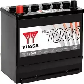 Аккумулятор 45 ач прямая 350 а 12 в ybx1000 caca 220x135x225 YUASA 3349018 YBX1049 5050694029820 3 14F7