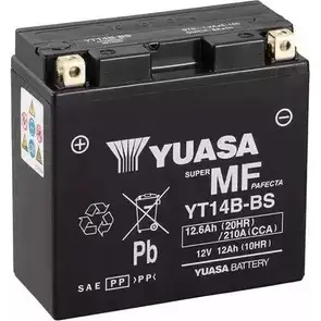Аккумулятор YUASA NZ 7U39 YT14BBS 5050694010606 3349101