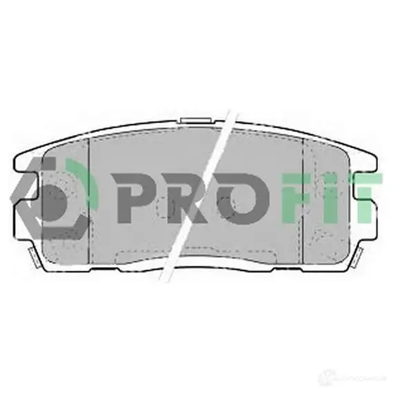 Тормозные колодки дисковые, комплект PROFIT 3 3RZS9 5000-1935 3846739 изображение 0