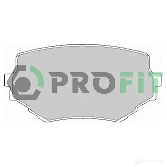 Тормозные колодки дисковые, комплект PROFIT DGL ZCL 3846608 5000-1565