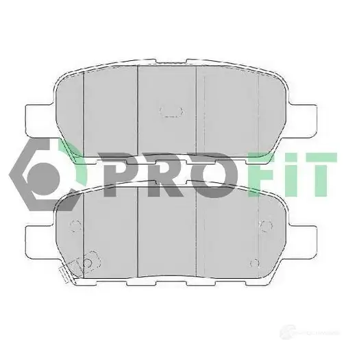 Тормозные колодки дисковые, комплект PROFIT C9OB 1 3846669 5000-1693 C изображение 0