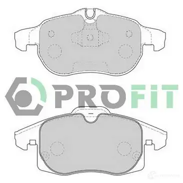Тормозные колодки дисковые, комплект PROFIT 3846595 5000-1520 KM GFFEN изображение 0