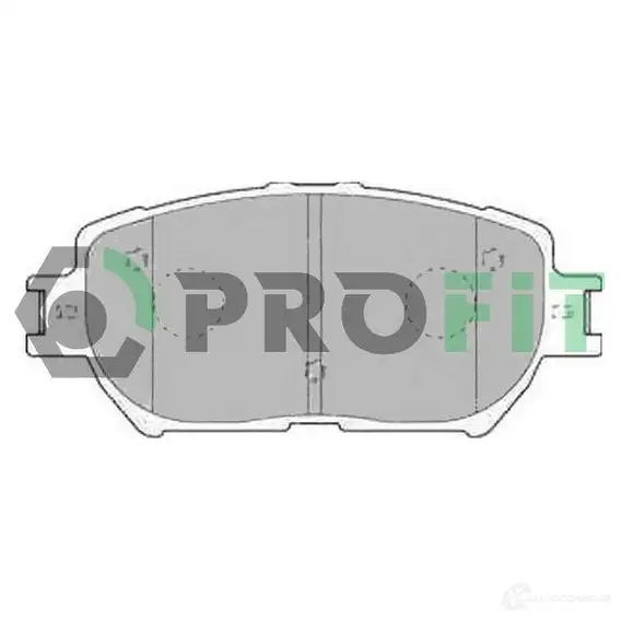 Тормозные колодки дисковые, комплект PROFIT SPC M98 3846633 5000-1620