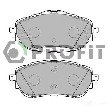 Тормозные колодки дисковые, комплект PROFIT 3846783 5000-2030 OD2A 3 изображение 0