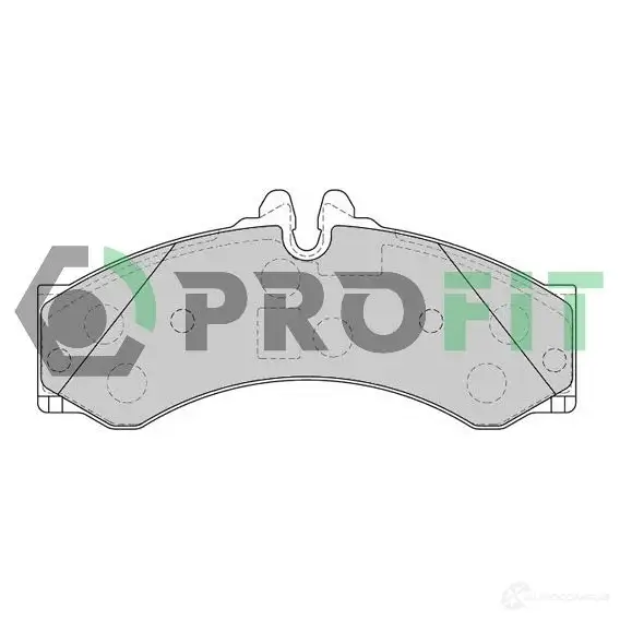 Тормозные колодки дисковые, комплект PROFIT 5000-1879 RFH AZXM 3846718