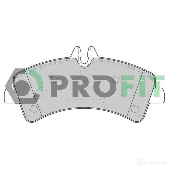 Тормозные колодки дисковые, комплект PROFIT P ZZDI 3846704 5000-1779