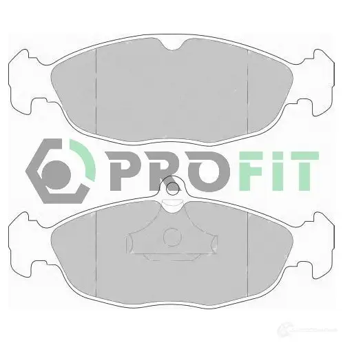 Тормозные колодки дисковые, комплект PROFIT Z HPJM 3846399 5000-0732