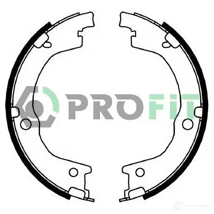 Тормозные колодки PROFIT 3846900 V XKBZ 5001-4049 изображение 0