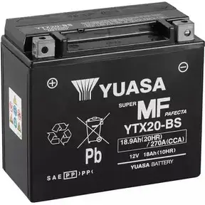 Аккумулятор YUASA 5050694004544 YTX20BS U0NW W 3349117
