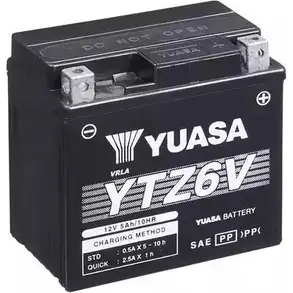 Аккумулятор 5.3 ач обратная 90 а 12 в high performance maintenance free 113x70x105 YUASA 7PIK4 S 3349133 5050694015854 YTZ6V