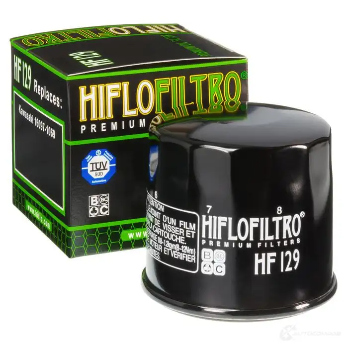 Масляный фильтр HIFLOFILTRO 1437519797 hf129 9RS 6V30 изображение 0