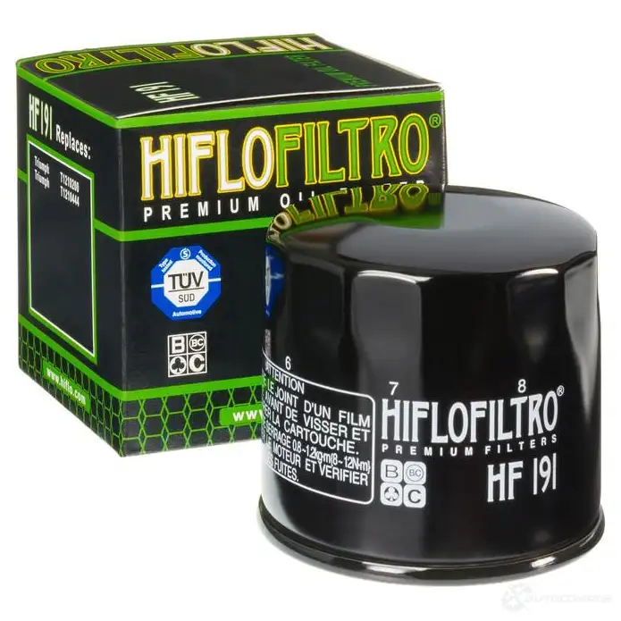 Масляный фильтр HIFLOFILTRO 2M 73BNM hf191 1437520102 изображение 0