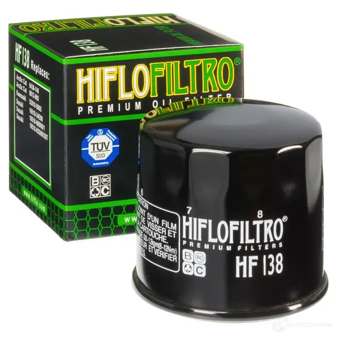 Масляный фильтр HIFLOFILTRO A5N6S XO hf138 1437520062 изображение 2
