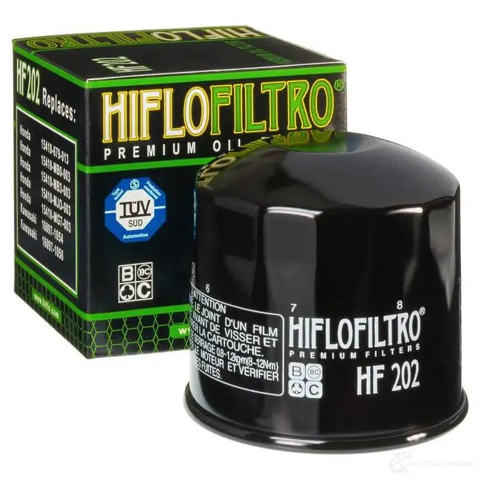 Масляный фильтр HIFLOFILTRO 1437520061 hf202 IV0 KAV5 изображение 0