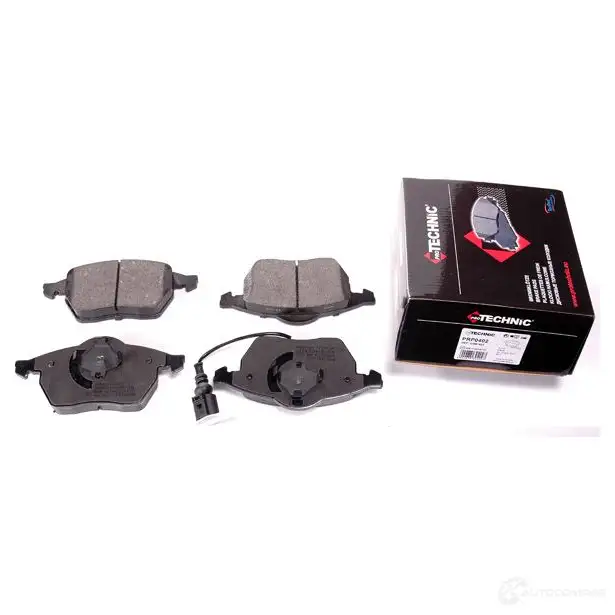 Тормозные колодки, комплект PROTECHNIC prp0402 3445536 F VKMN2