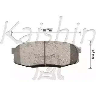 Тормозные колодки, дисковые, комплект KAISHIN M1CL3 3365112 VH T5O D2281 изображение 0