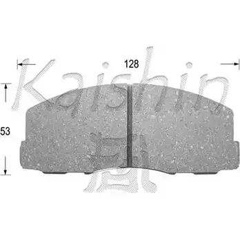 Тормозные колодки, дисковые, комплект KAISHIN N ADX4ML 3365213 786M9U D6017 изображение 0