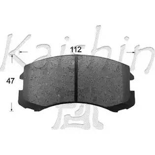 Тормозные колодки, дисковые, комплект KAISHIN 3365226 24X 4S9G LGZRNYZ D6127