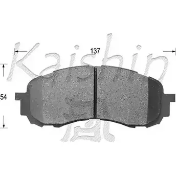 Тормозные колодки, дисковые, комплект KAISHIN 2C9PKJJ 3365242 QV HK0 D7058 изображение 0